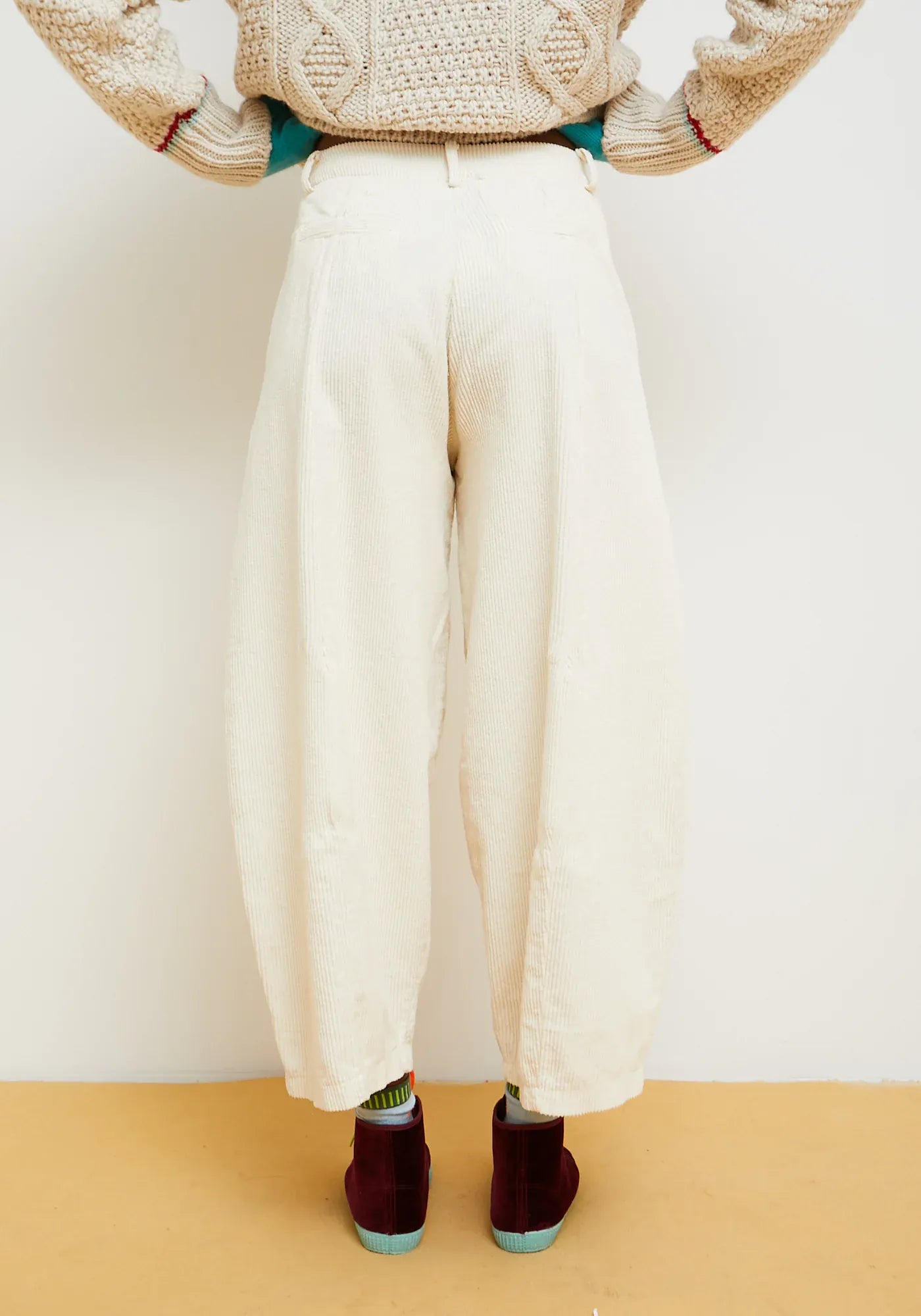 Dr Bloom Trousers Ecro Dado Trousers