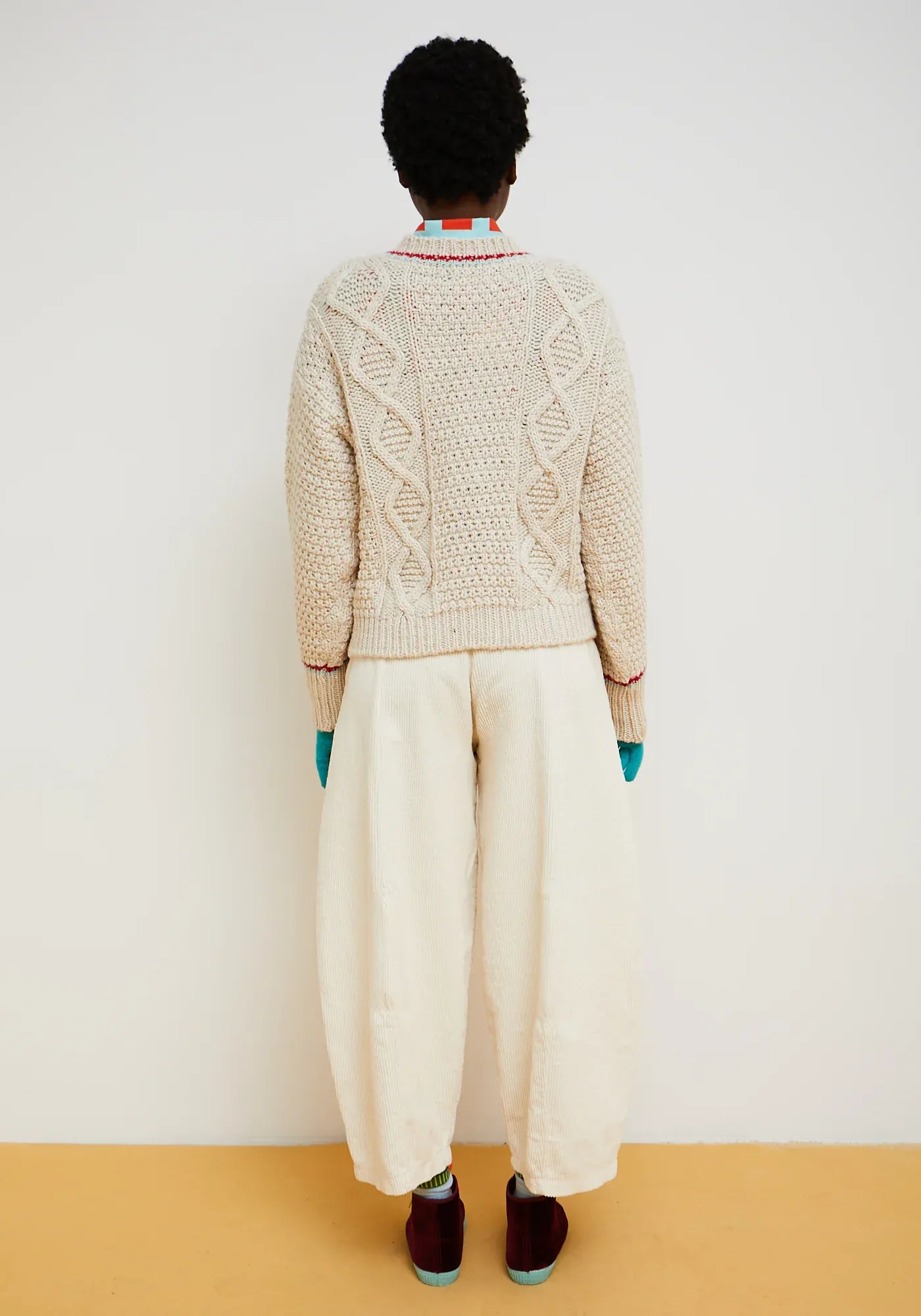 Dr Bloom Trousers Ecro Dado Trousers