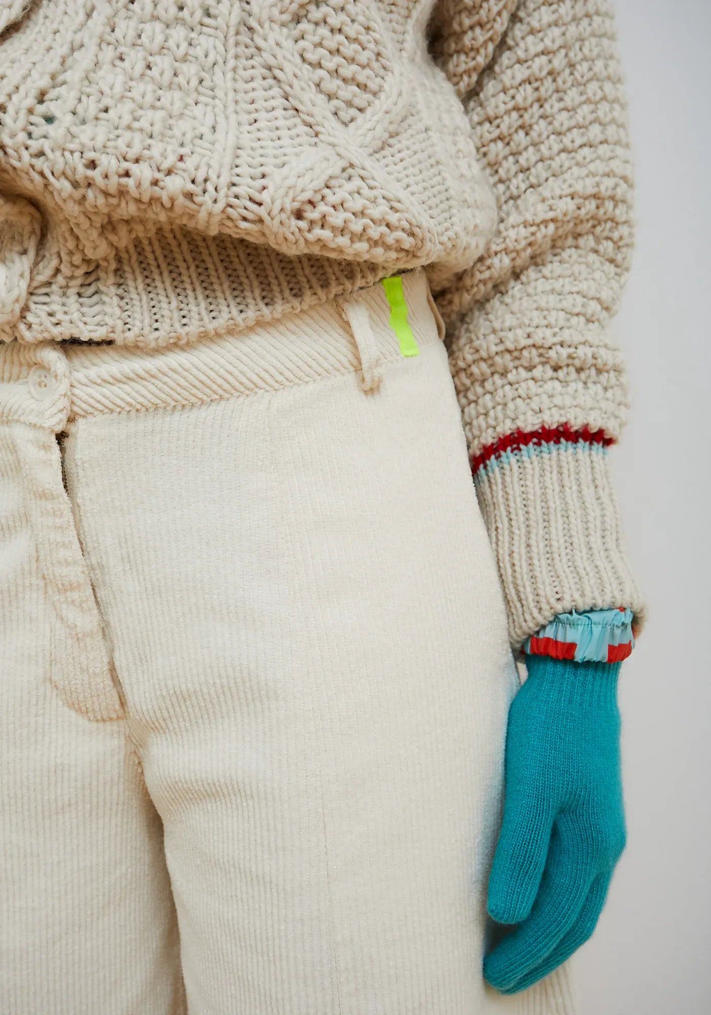 Dr Bloom Trousers Ecro Dado Trousers