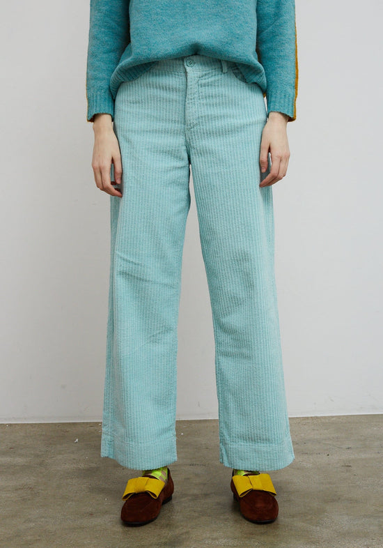 Dr Bloom Trousers Rose Trousers in Aqua