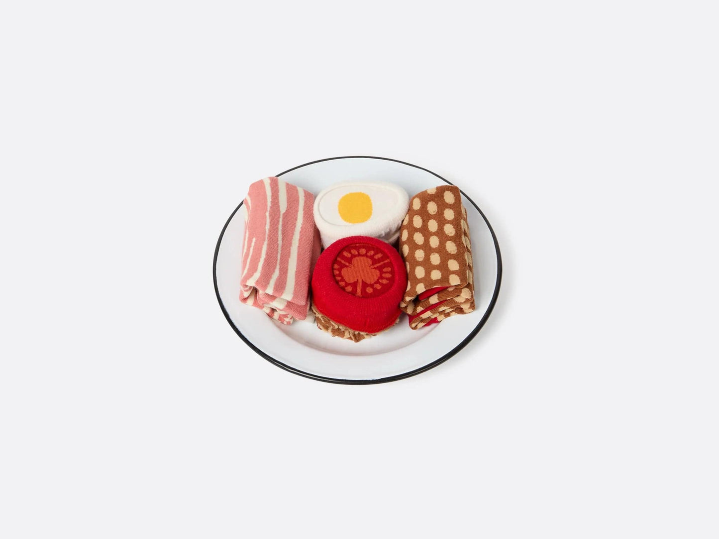 EAT MY SOCKS Socks English Breakfast Socks 2 Pairs