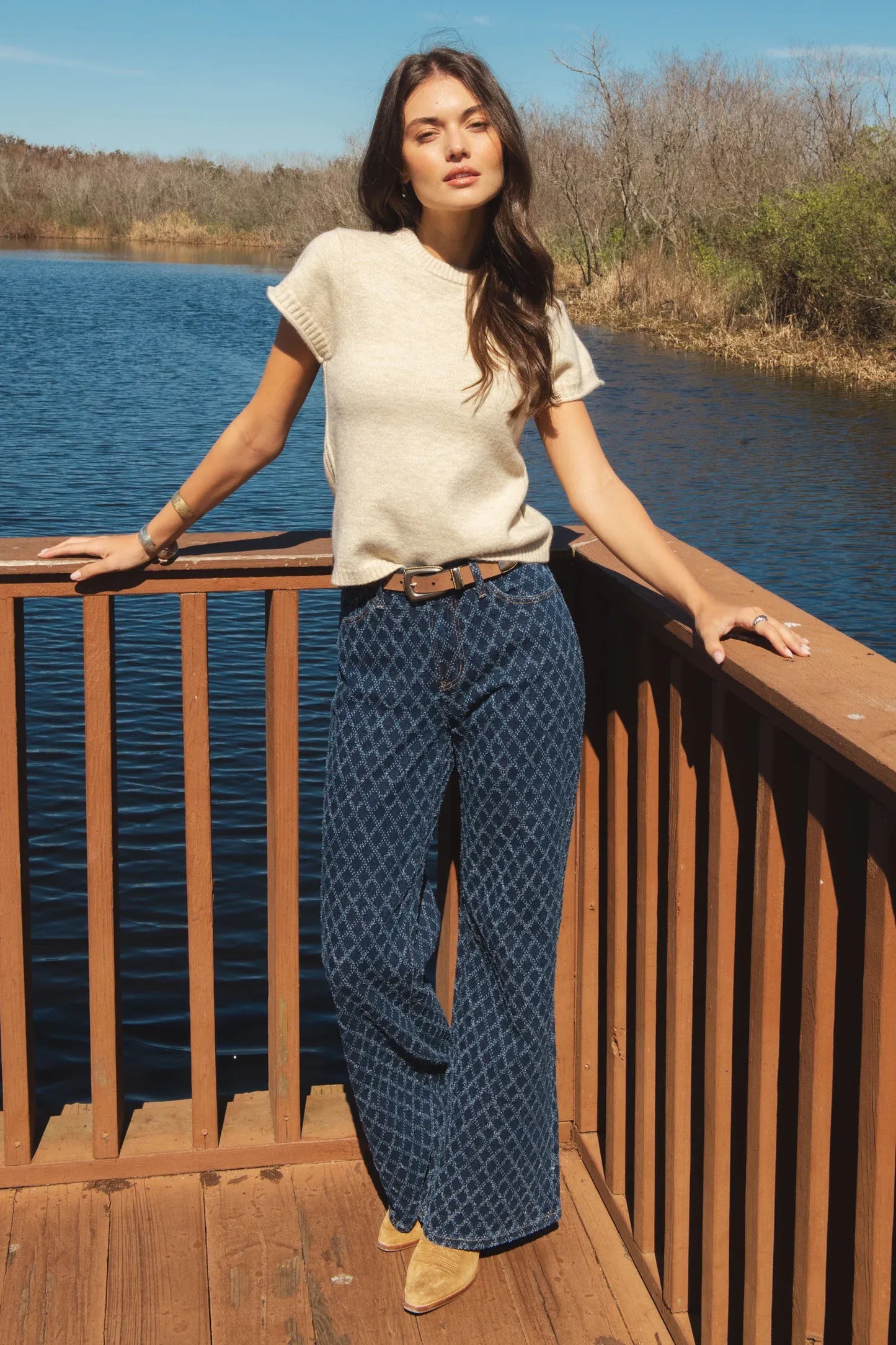 Elan Trousers Diamond Blues Jeans