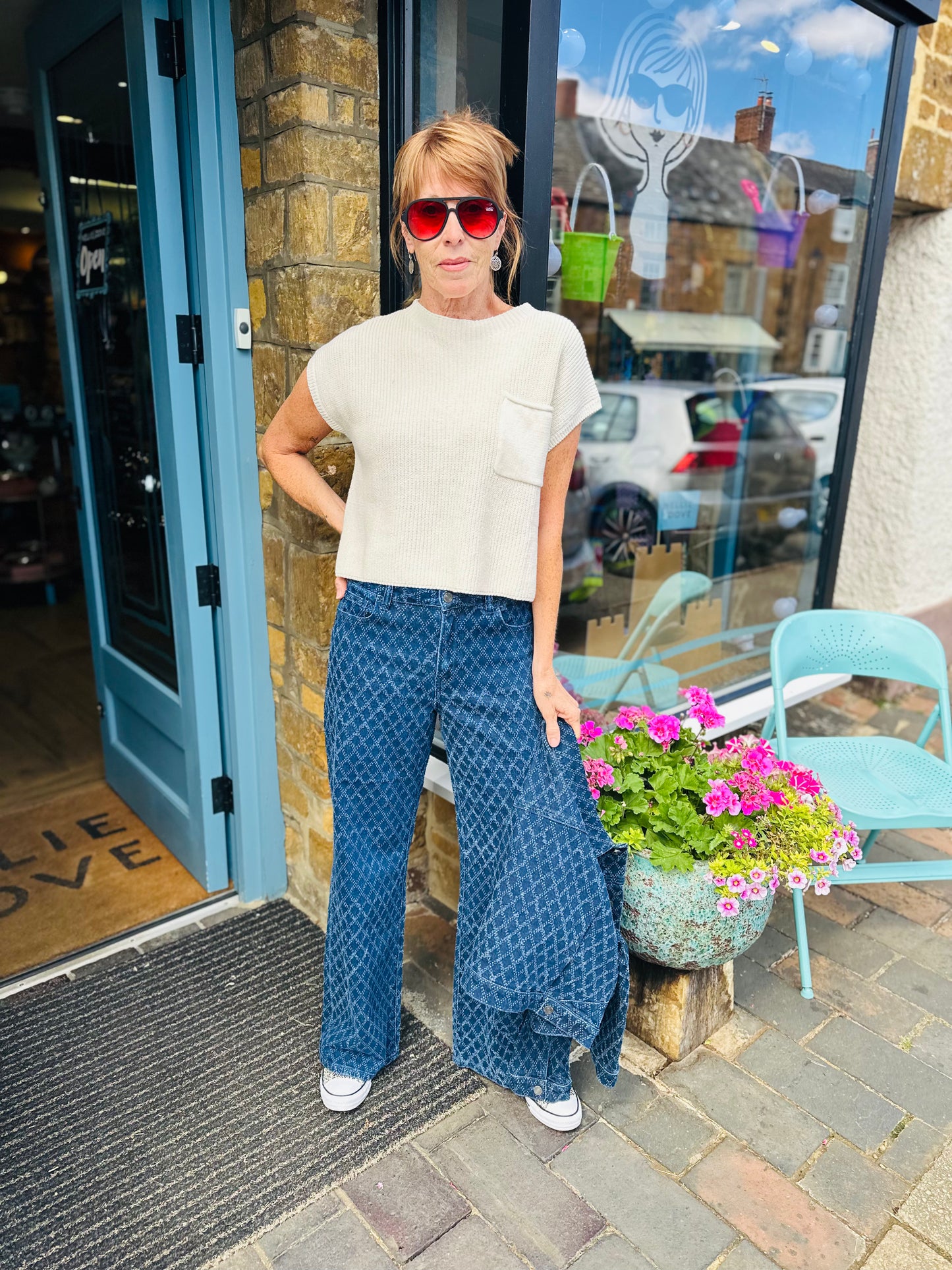 Elan Trousers Diamond Blues Jeans