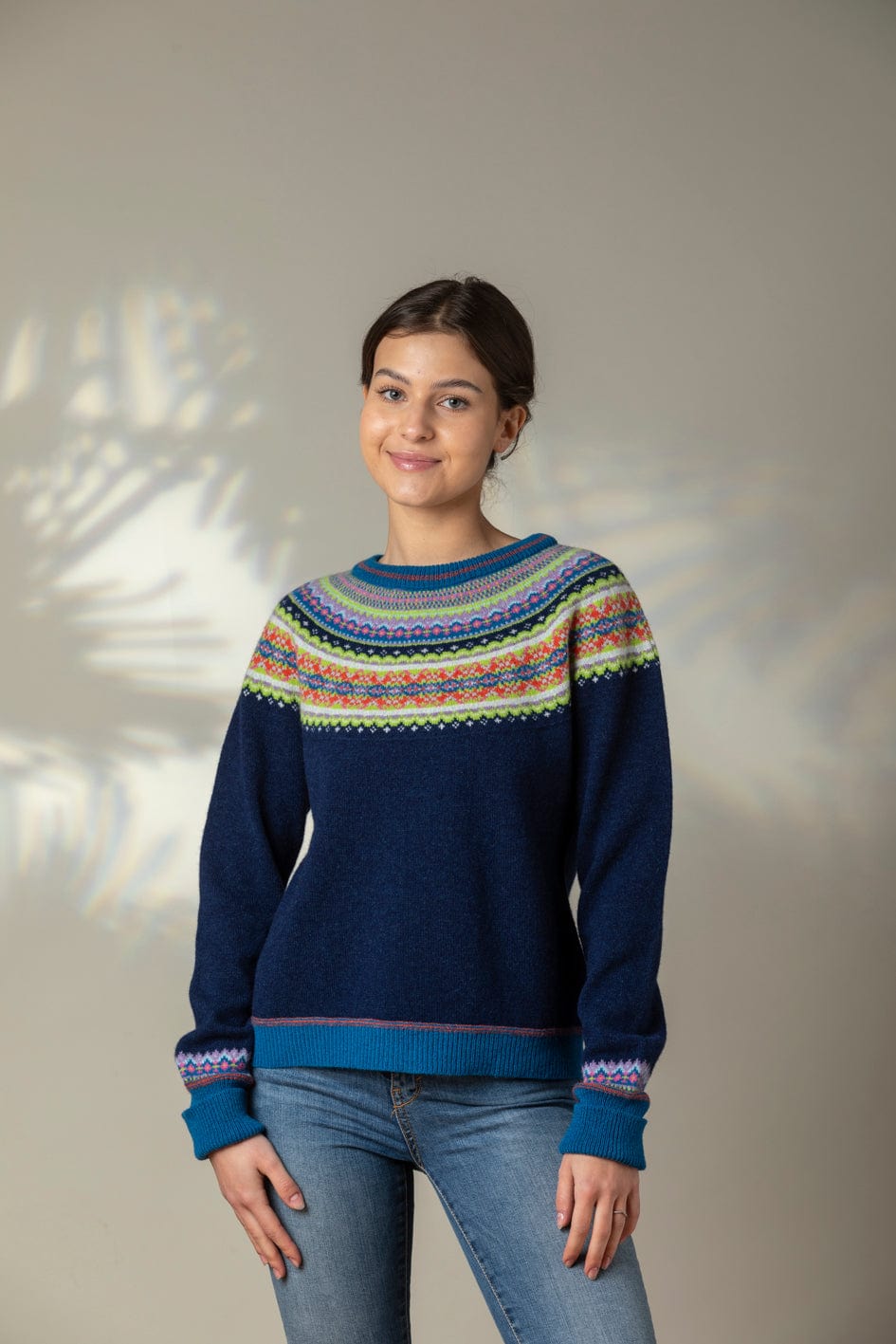 ERIBE Knitwear Knitwear Alpine Short Jumper in Aurora