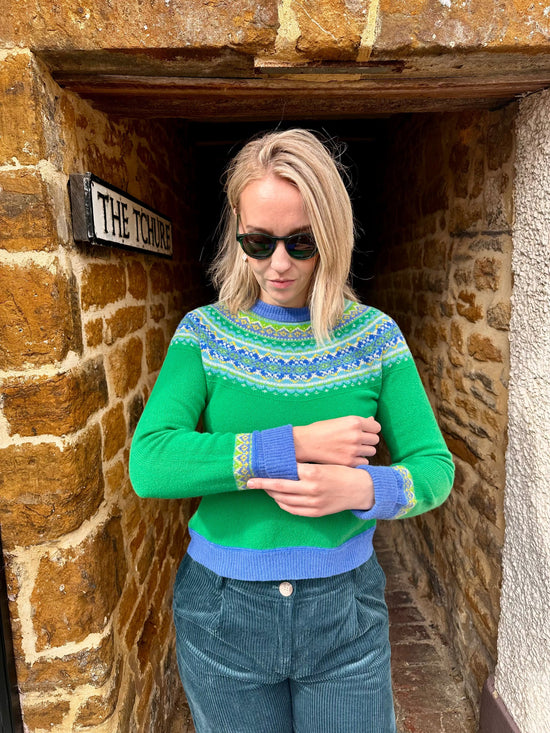 ERIBE Knitwear Knitwear Alpine Short Jumper in Luscious