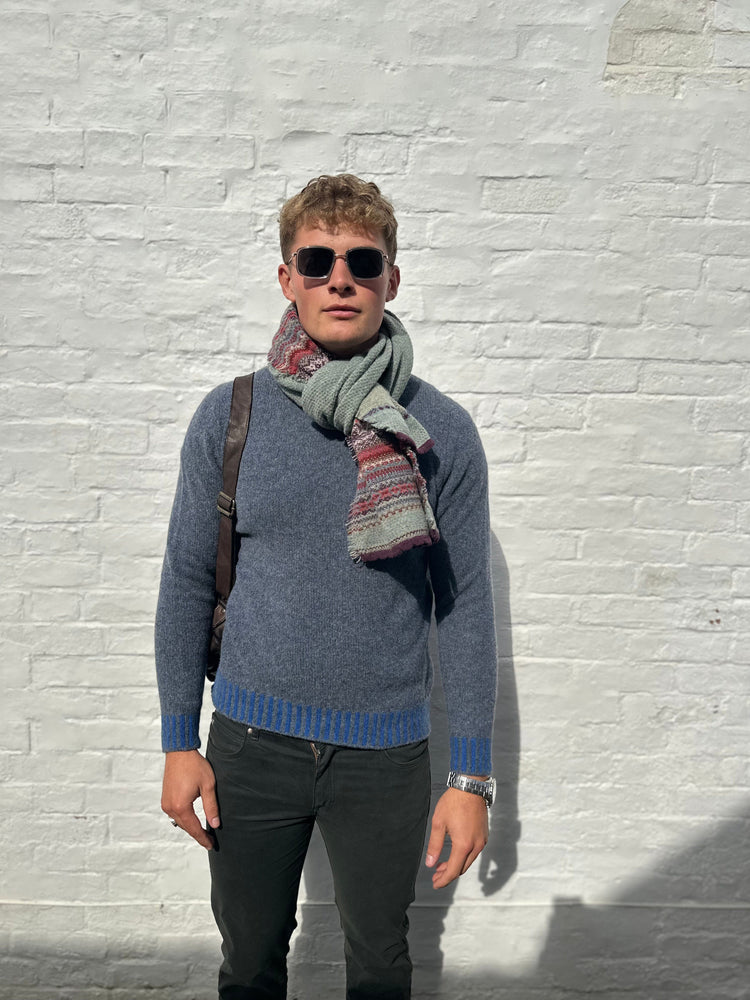 ERIBE Knitwear Knitwear Bruar Jumper Blueberry