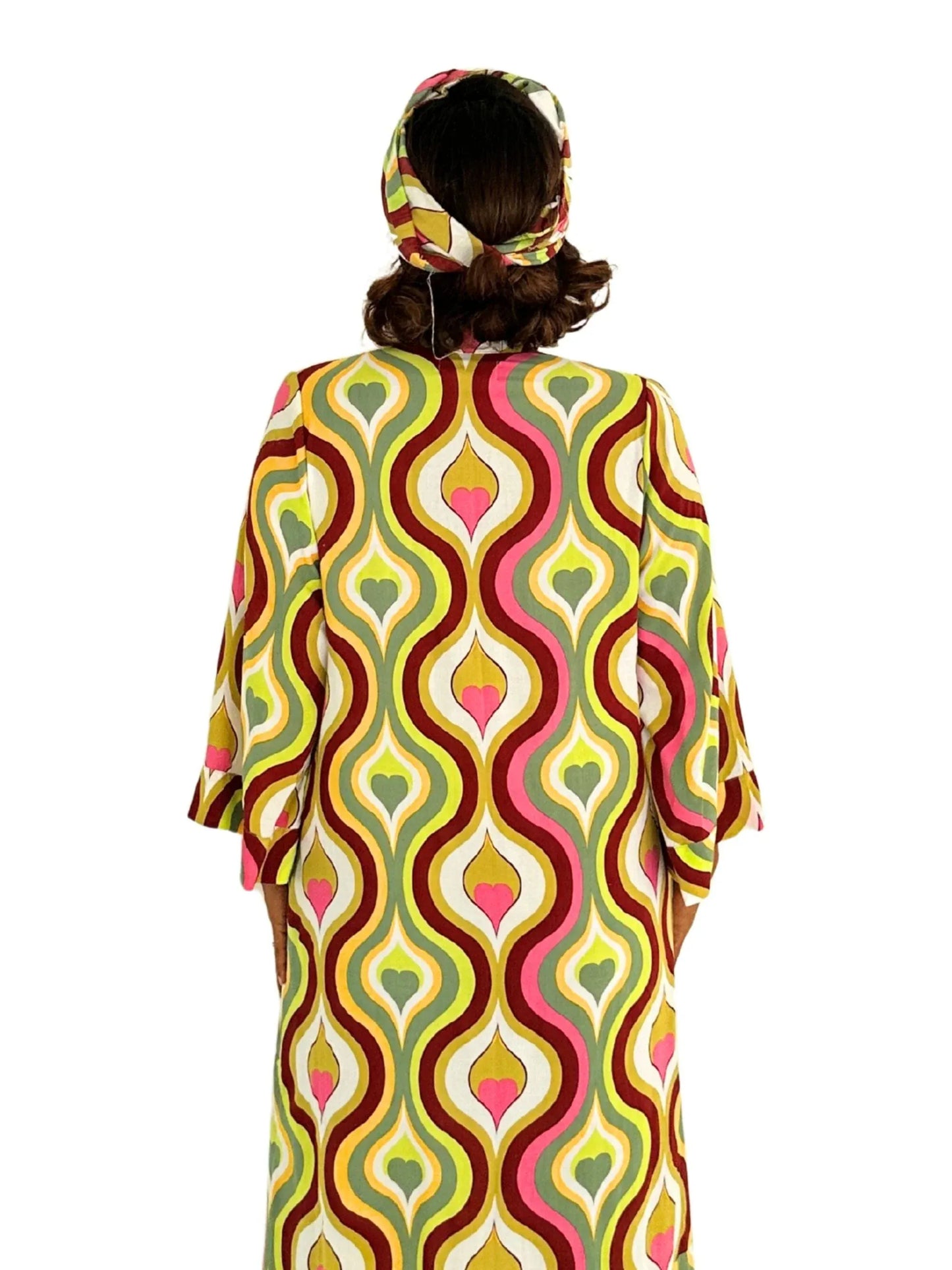 Feather & Find Dresses Eclipse Kaftan in Heart Space