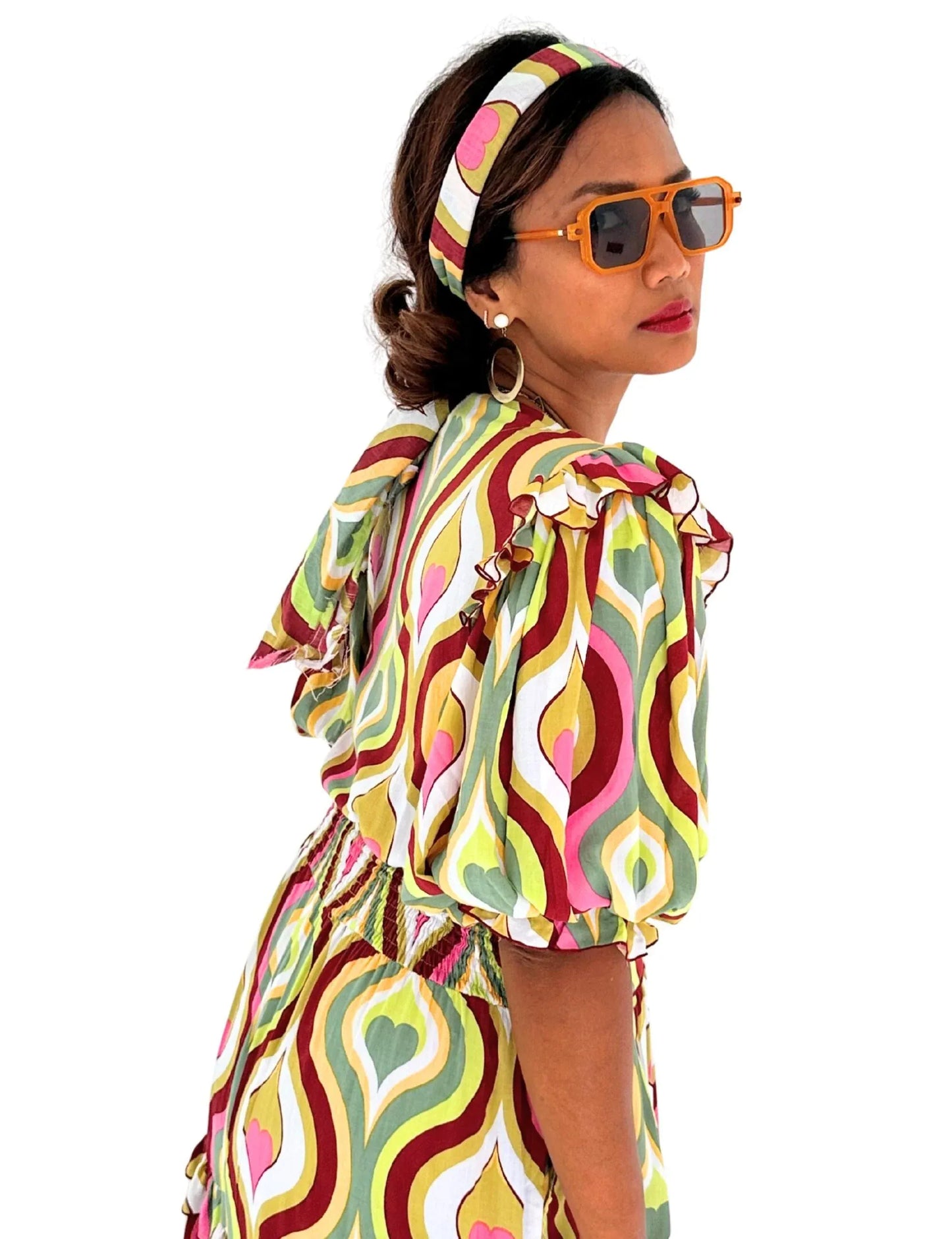 Feather & Find Dresses Orelia Dress in Heart Space