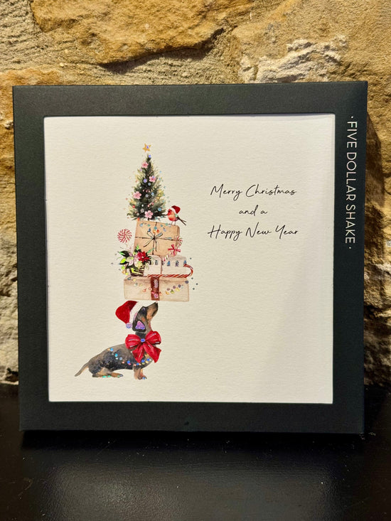 Five Dollar Shake Greetings Cards Daschund 6 pack