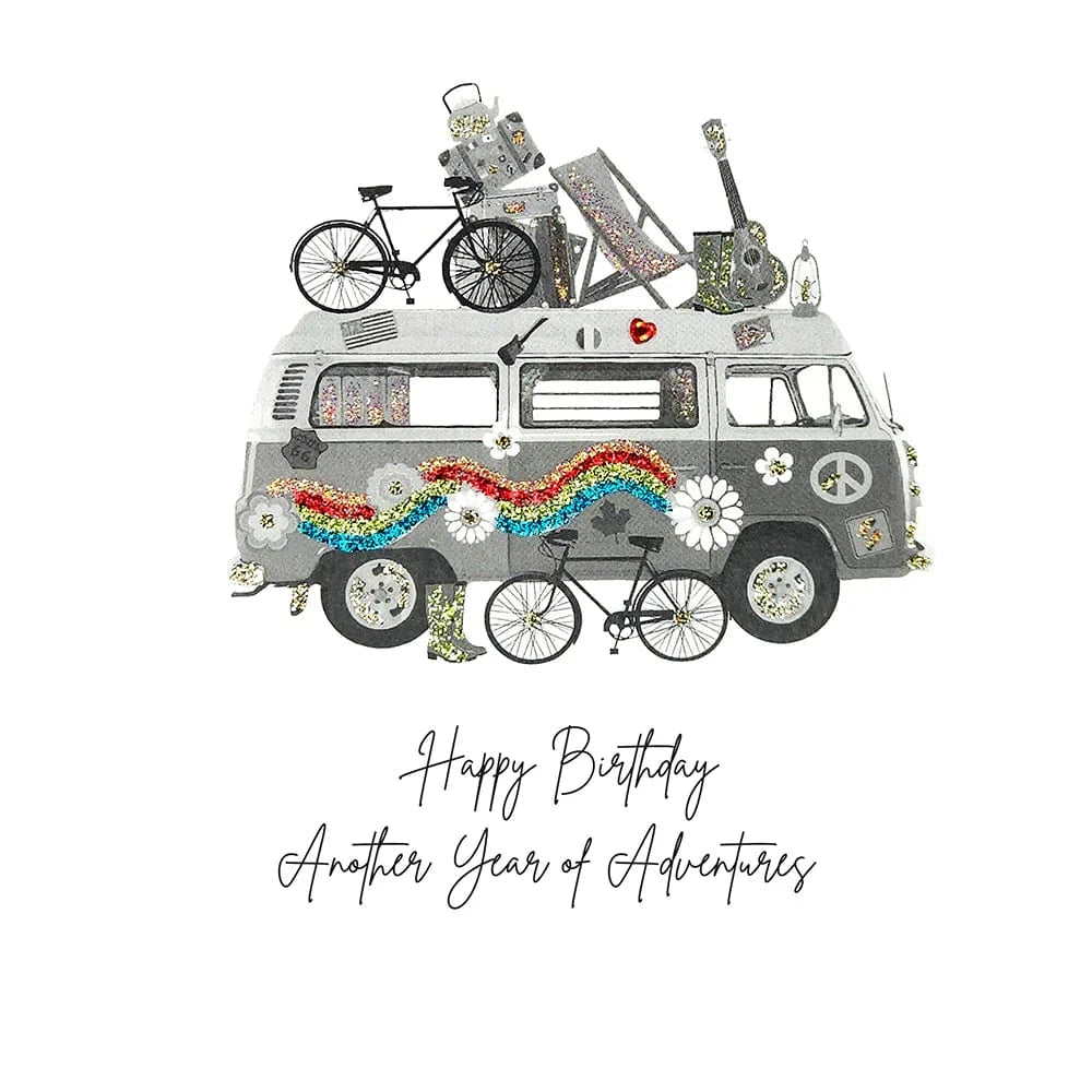 Five Dollar Shake Greetings Cards Happy Birthday Another Year of Adventures Greetings Card