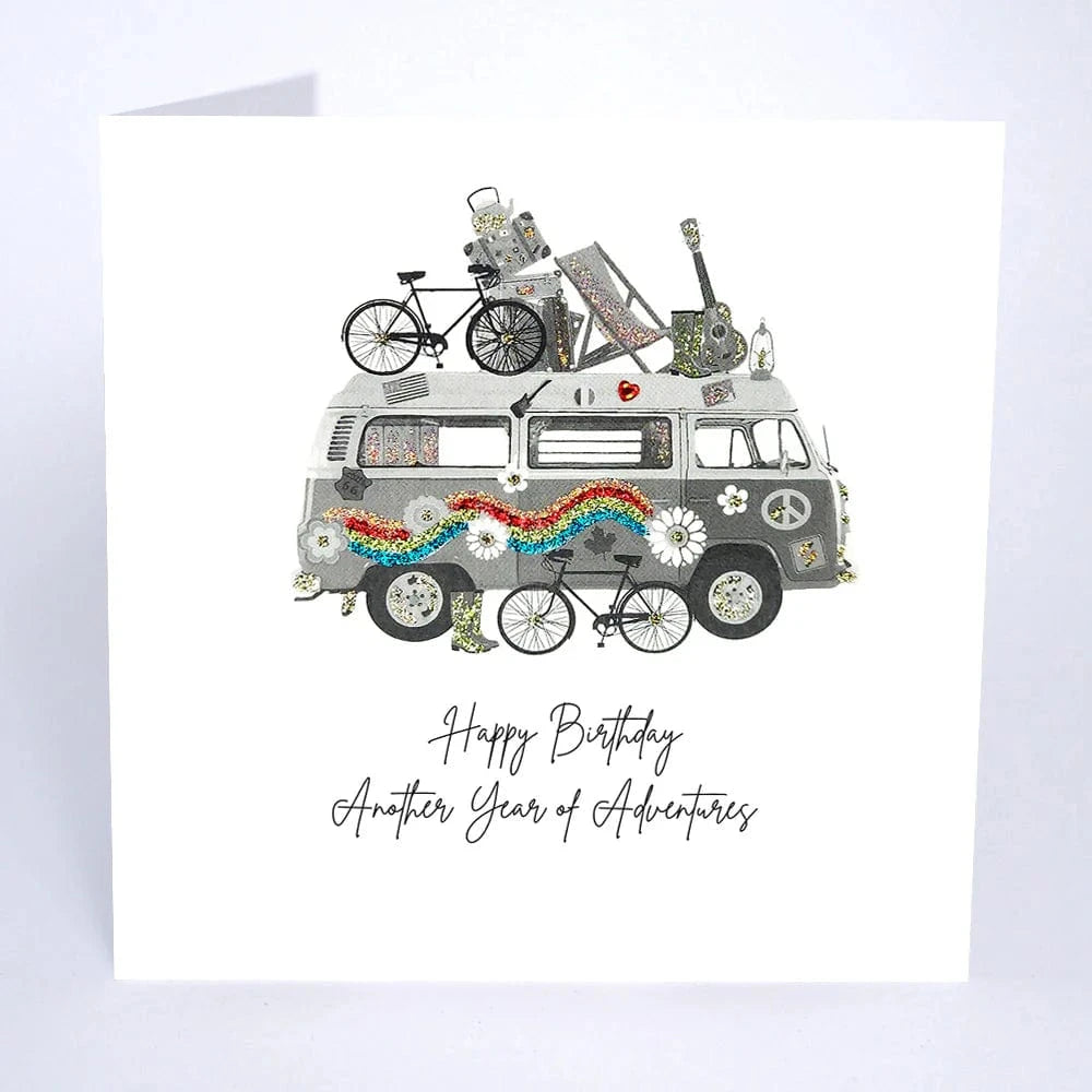 Five Dollar Shake Greetings Cards Happy Birthday Another Year of Adventures Greetings Card