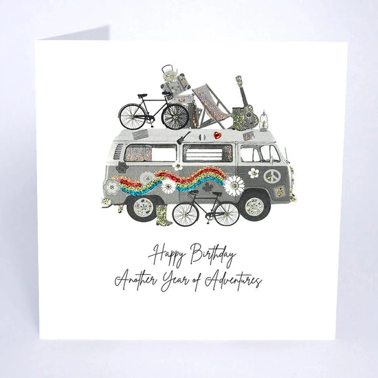 Five Dollar Shake Greetings Cards Happy Birthday Another Year of Adventures Greetings Card