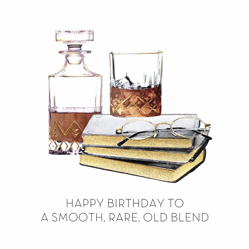 Five Dollar Shake Greetings Cards Happy Birthday to a Smooth, Rare Old Blend
