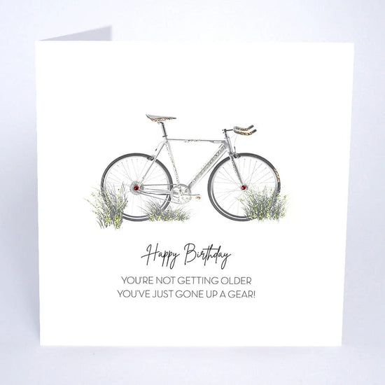 Five Dollar Shake Greetings Cards Happy Birthday You're not getting Older, You've Just gone up a Gear! Card