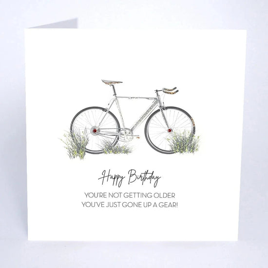 Five Dollar Shake Greetings Cards Happy Birthday You're not getting Older, You've Just gone up a Gear! Greetings Card