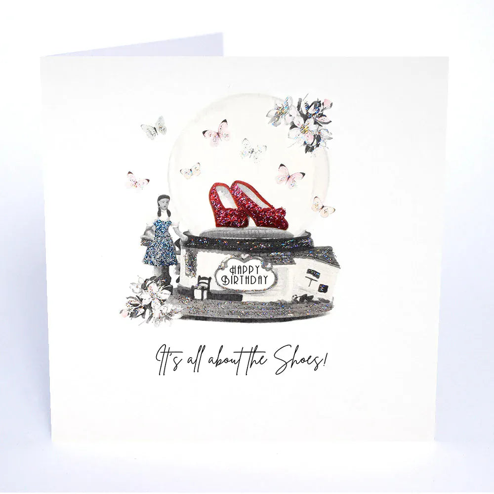 Five Dollar Shake Greetings Cards It's All About The Shoes!