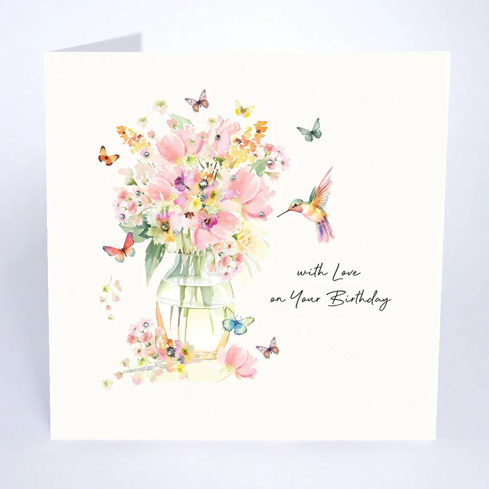 Five Dollar Shake Greetings Cards With Love on Your Birthday Card