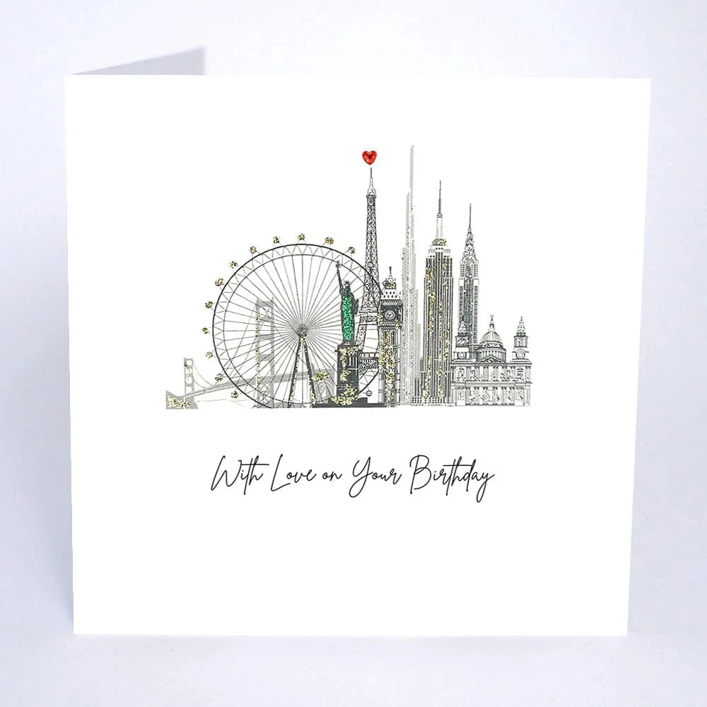 Five Dollar Shake Greetings Cards With Love on Your Birthday Greetings Card