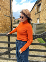 FRINGE Knitwear Brigitte Jumper Burnt Orange