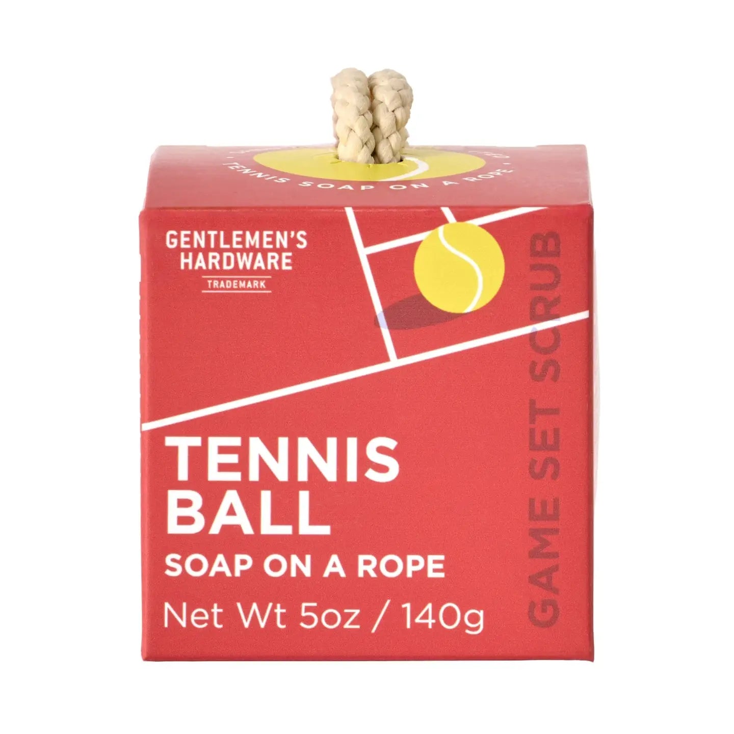 Gentlemen's Hardware Bath & Body Tennis Ball Soap on a Rope