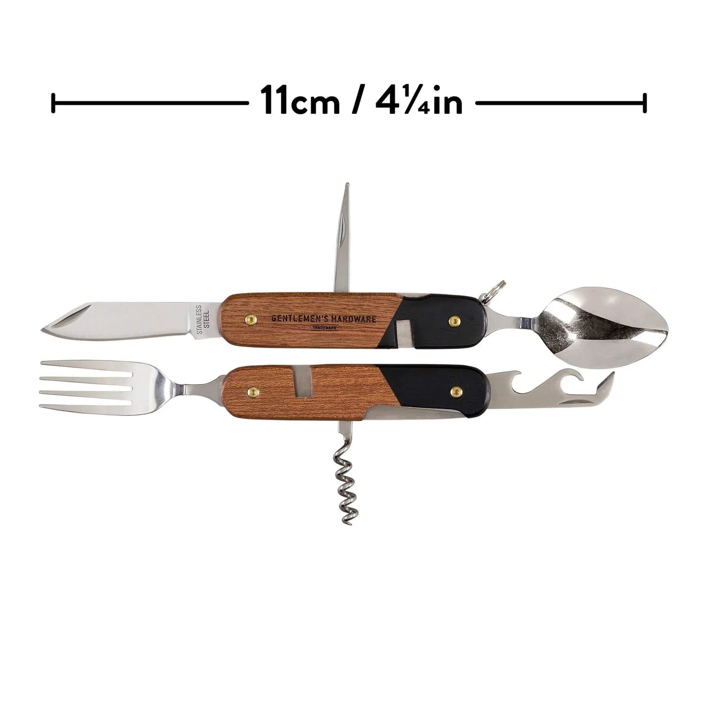 Gentlemen's Hardware Camping Utensils Camping Cutlery Tool (Wood)