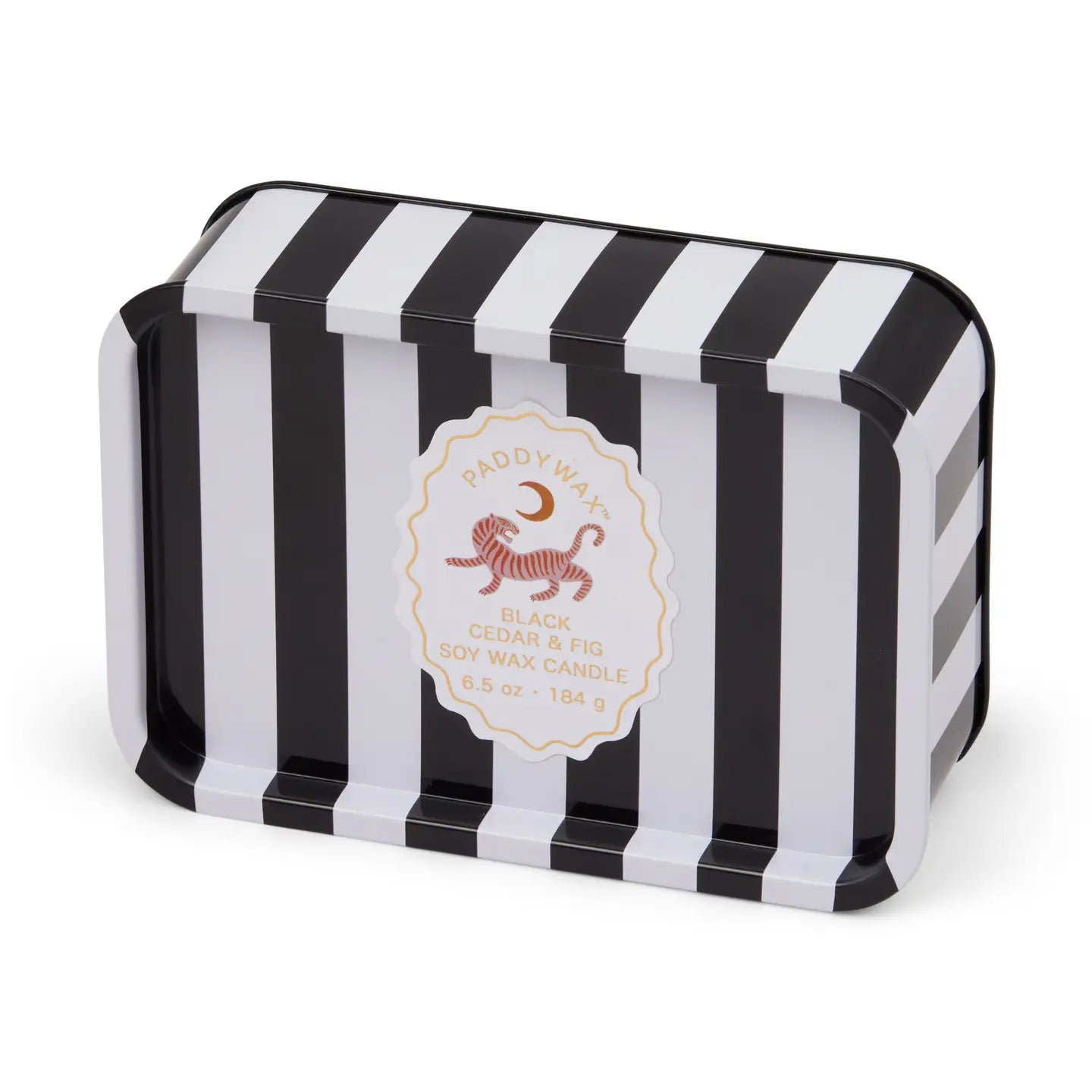 Gentlemen's Hardware Candles & Candlesticks Black, Cedar & Fig Tin Candle