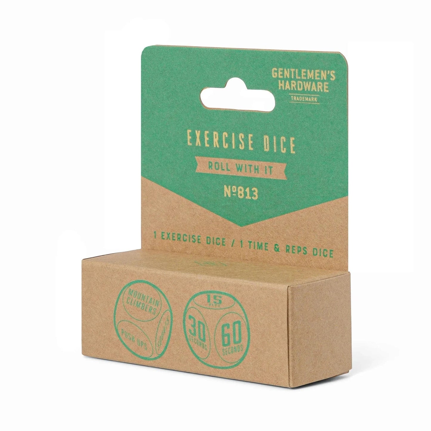 Gentlemen's Hardware Gifts Exercise Dice (set of 2)