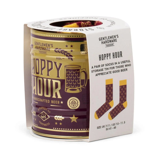 Gentlemen's Hardware Gifts Socks in a Can - Beer