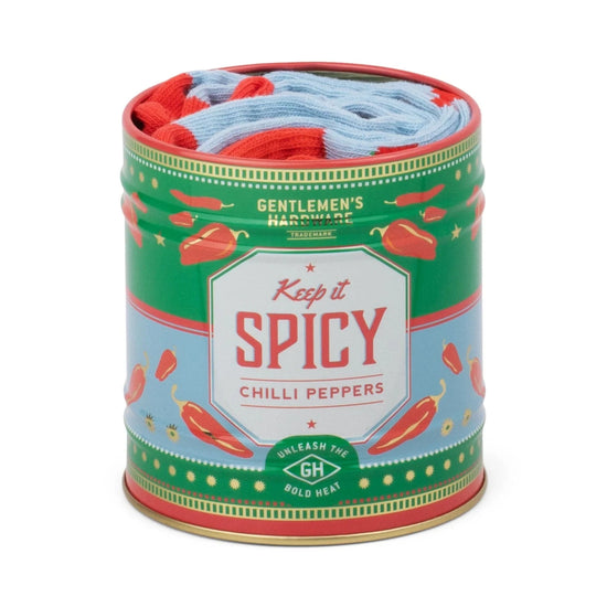 Gentlemen's Hardware Gifts Socks in a Can - Chillies