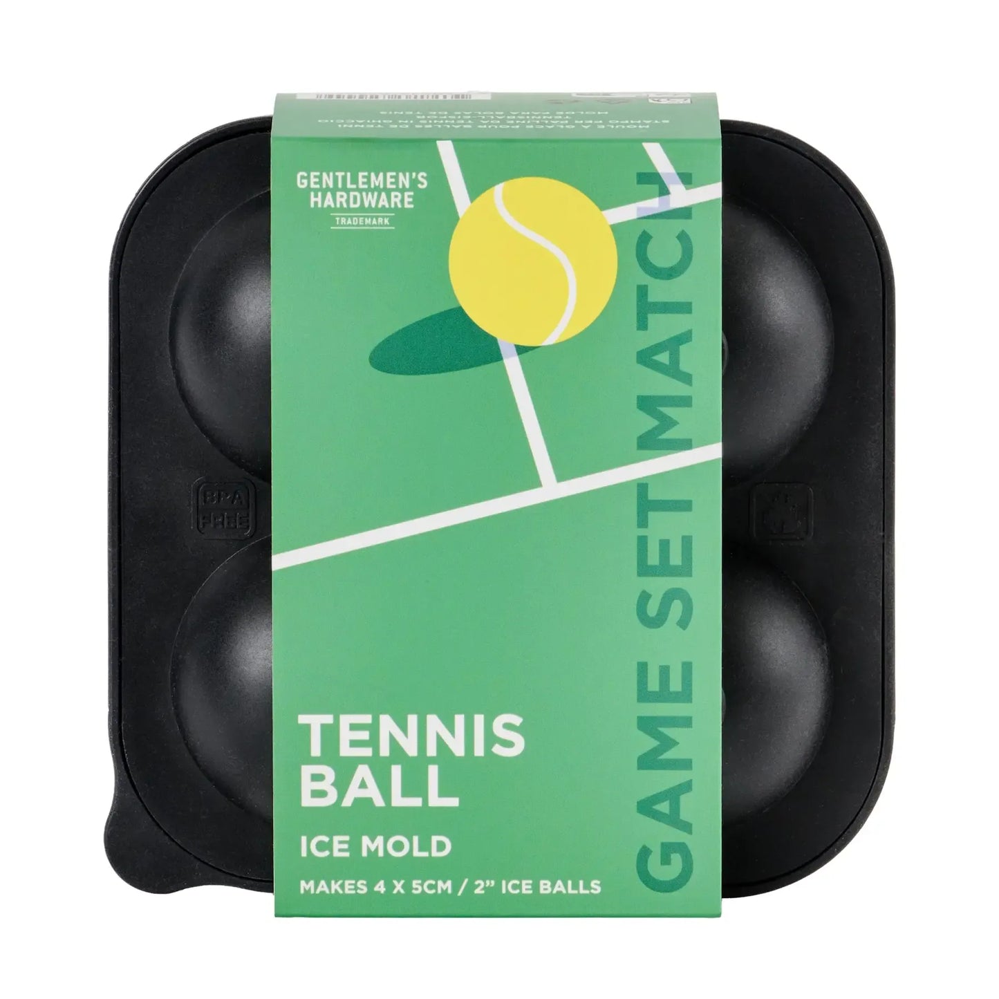 Gentlemen's Hardware Ice Mould Tennis Ball Ice Mould