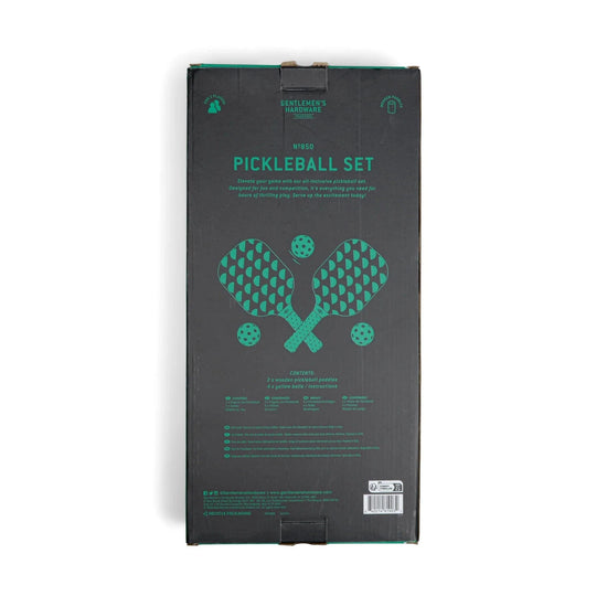 Gentlemen's Hardware Outdoor Games Pickle Ball Set