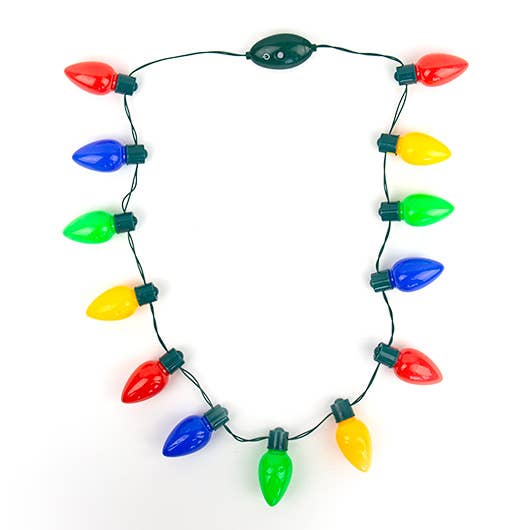 Gift Republic Festive Christmas Light-Up Necklace