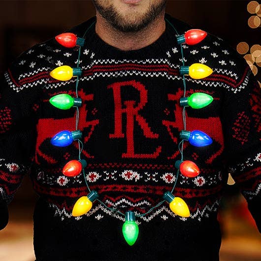 Gift Republic Festive Christmas Light-Up Necklace