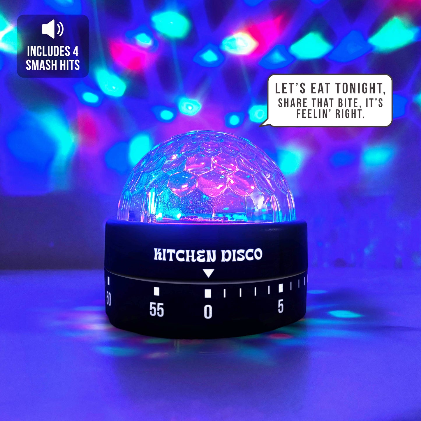 Gift Republic Kitchen Disco - Light-Up Timer