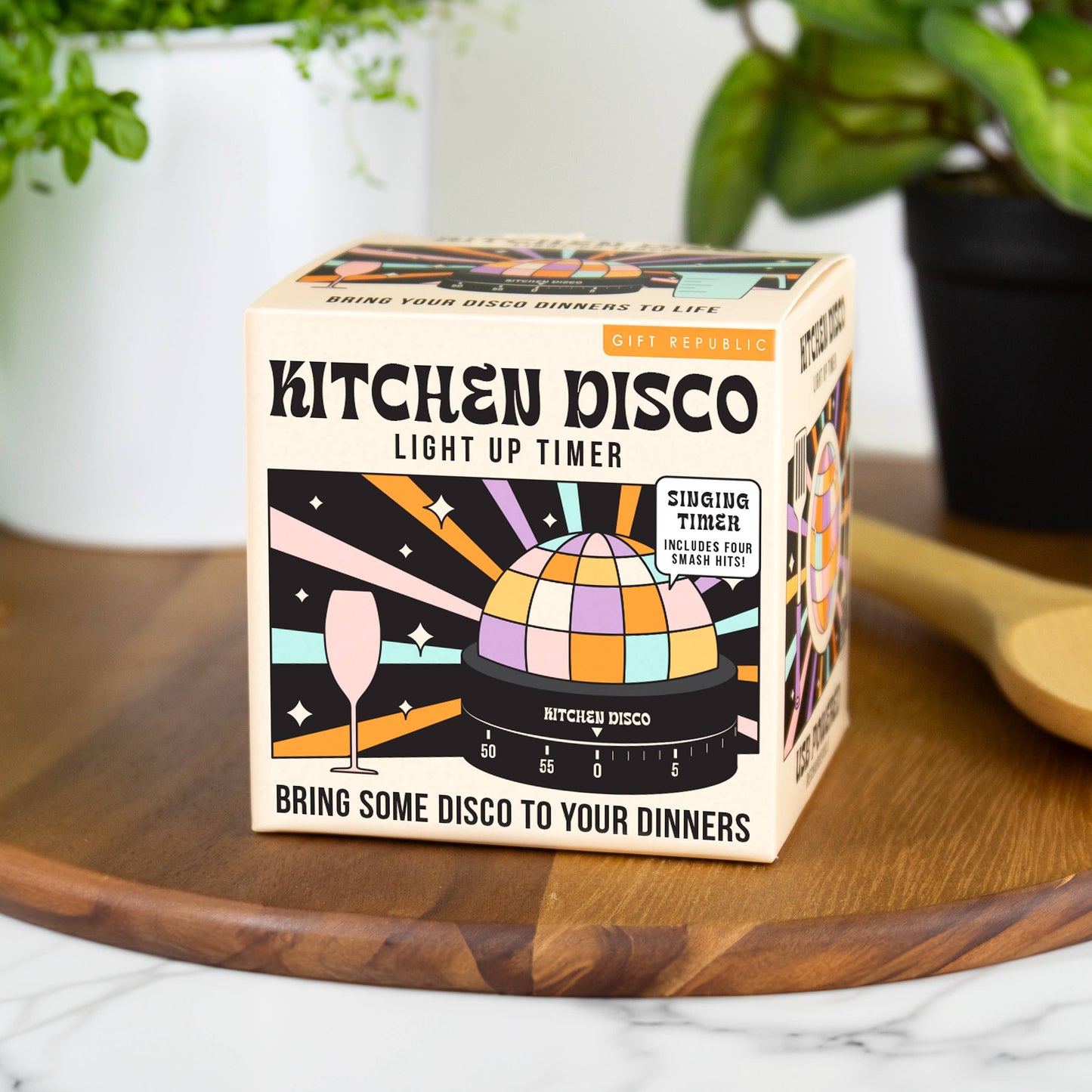 Gift Republic Kitchen Disco - Light-Up Timer