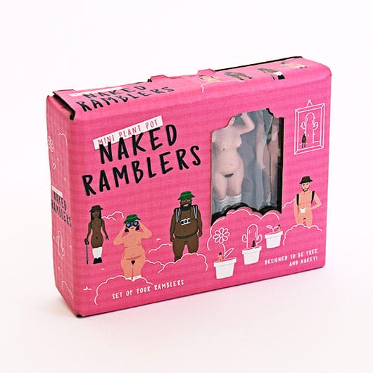 Gift Republic Mini Plant Pot Naked Ramblers