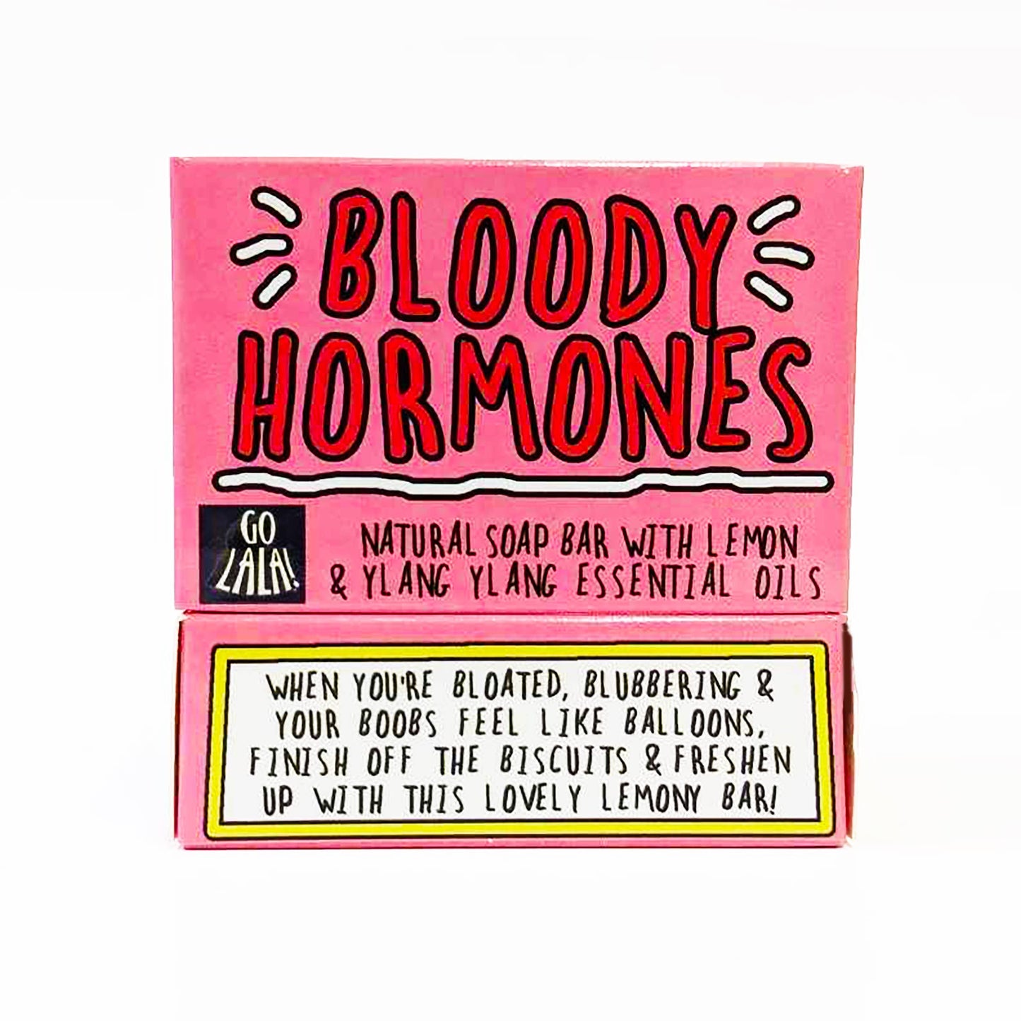 Go La La Bloody Hormones Soap Lemon & Ylang Ylang Funny Gift