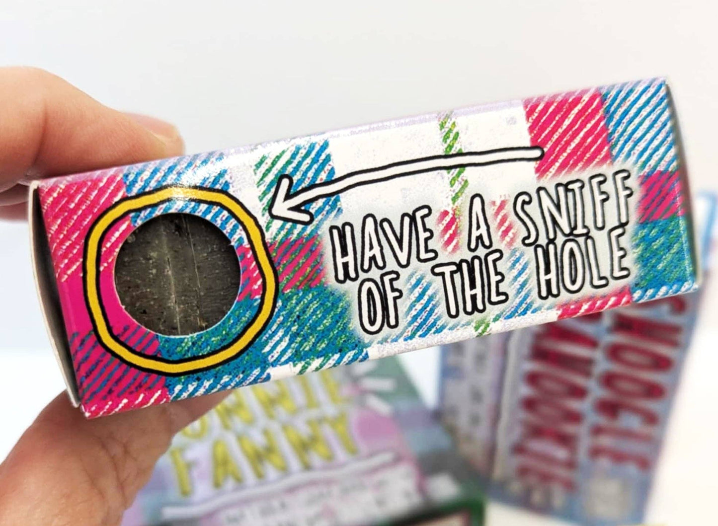 Go La La Bonnie Fanny Soap Rose Geranium Funny Scottish Gift 