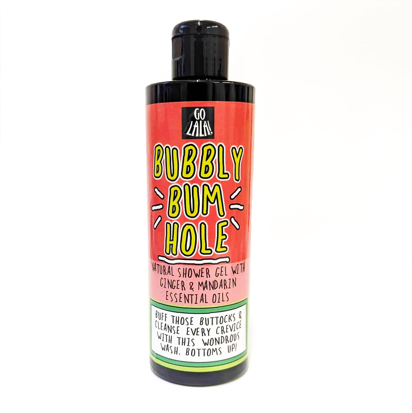Go La La Bubbly Bum Hole shower gel - ginger and mandarin