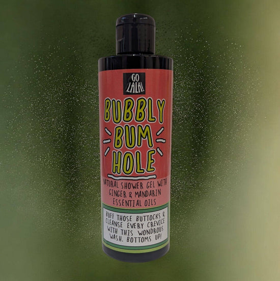 Go La La Bubbly Bum Hole shower gel - ginger and mandarin