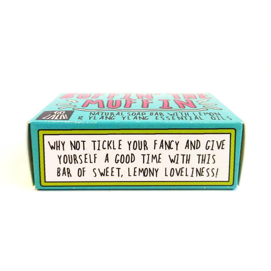 Go La La Buffin' the Muffin Soap Lemon & Ylang Ylang Funny Gift