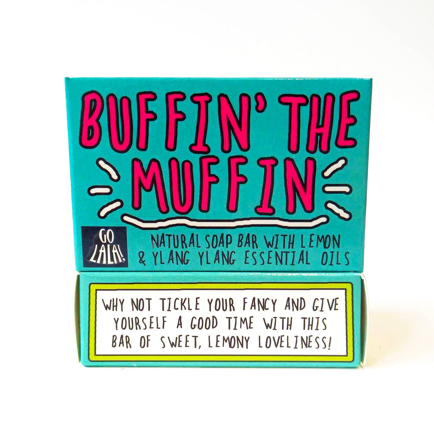 Go La La Buffin' the Muffin Soap Lemon & Ylang Ylang Funny Gift