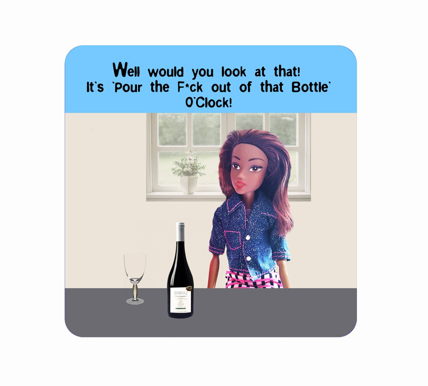 Go La La Coaster - Trollied Dollies Wine Time