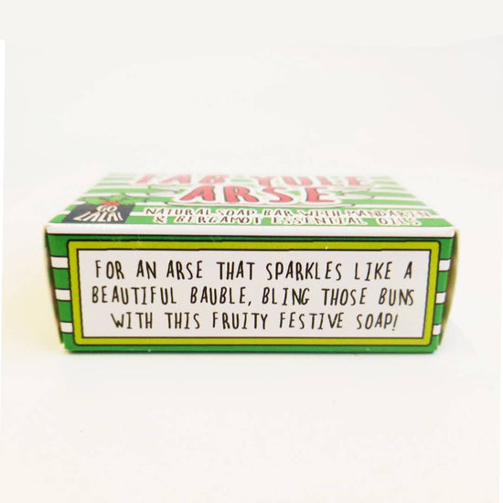 Go La La Fab Yule Arse Christmas Soap Mandarin & Bergamot Funny Gift