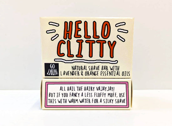 Go La La Hello Clitty Shave Bar Orange & Lavender Funny Gift