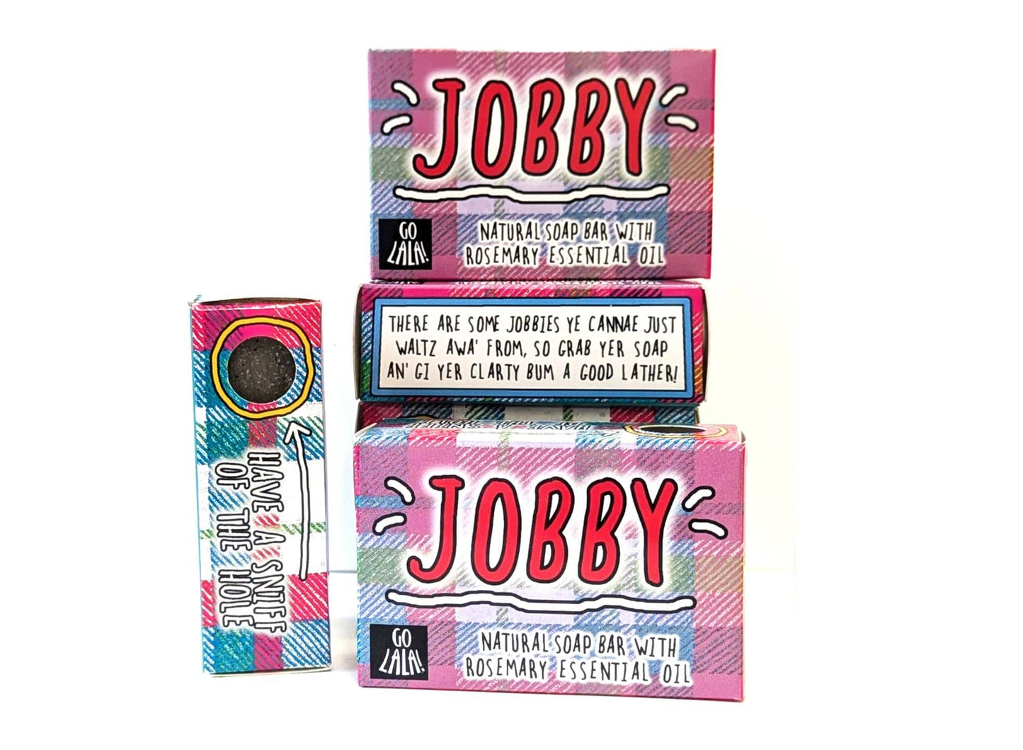 Go La La Jobby: Rosemary fragranced  Funny Scottish soap
