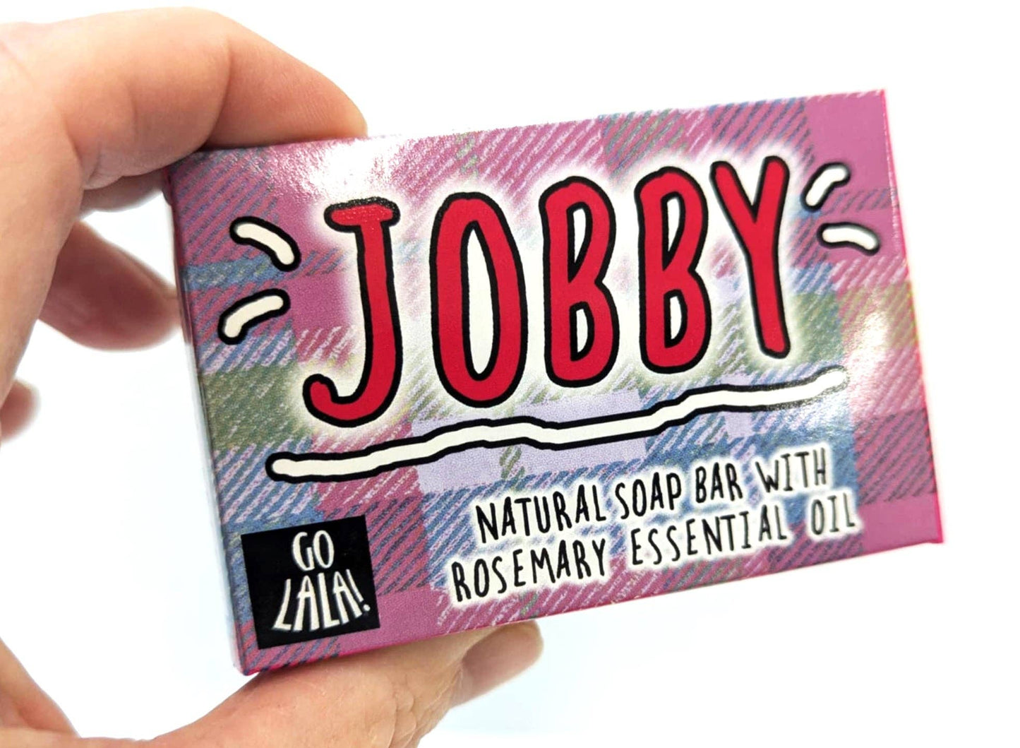 Go La La Jobby: Rosemary fragranced  Funny Scottish soap