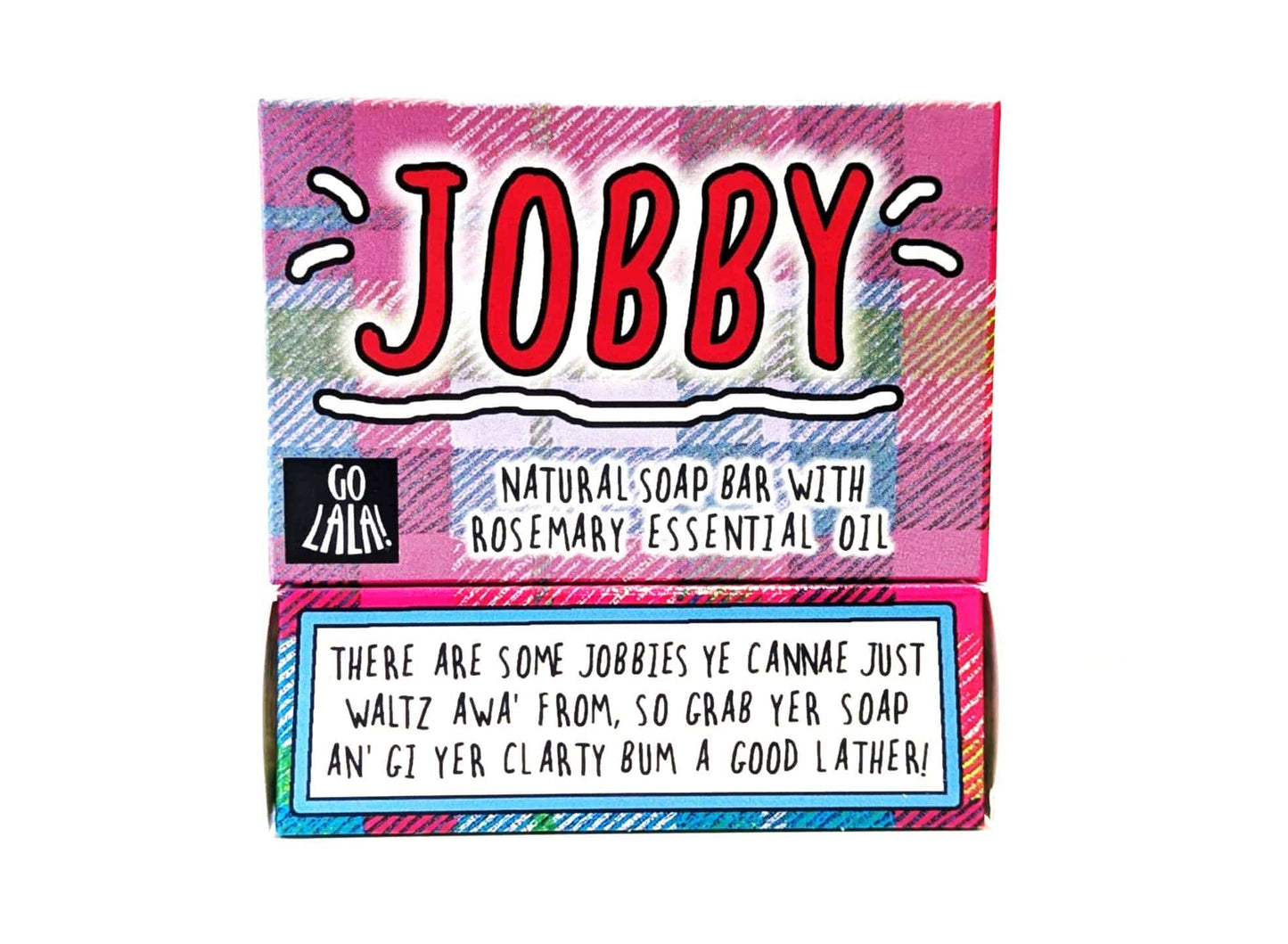 Go La La Jobby: Rosemary fragranced  Funny Scottish soap