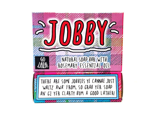 Go La La Jobby: Rosemary fragranced  Funny Scottish soap