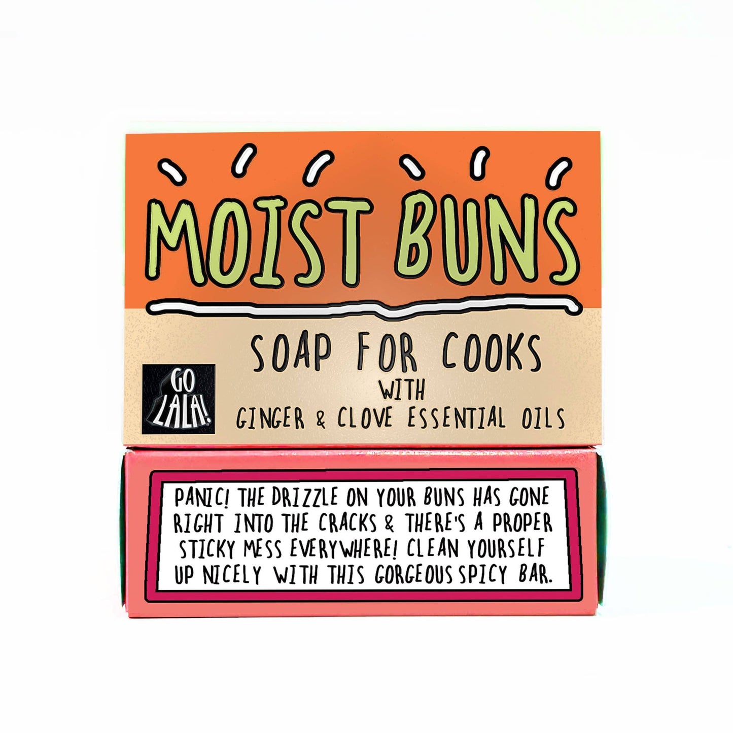 Go La La Moist Buns Soap Ginger and Clove - Funny Gift